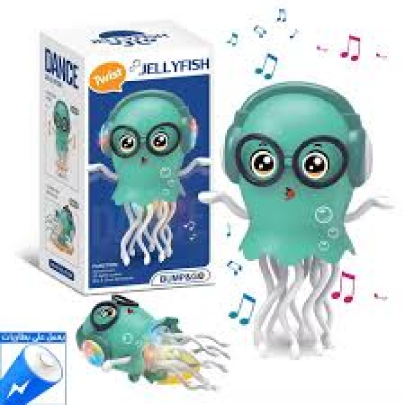 Jouet Danse Méduse LED – “Dance Jellyfish” avec musique et lumières 3D