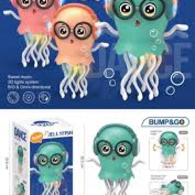 Jouet Danse Méduse LED – “Dance Jellyfish” avec musique et lumières 3D