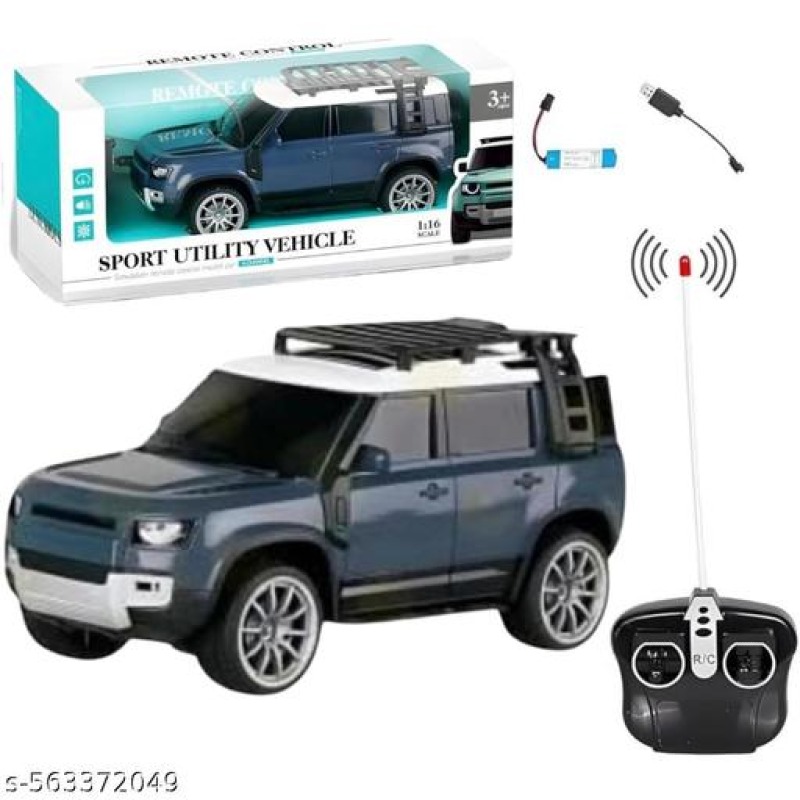Voiture Télécommandée Land Rover Spray Car 1:16 – SUV Réaliste avec Effets Vapeur, Lumières LED et Batterie Rechargeable