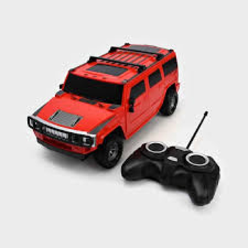 Voiture Télécommandée 1:12 SUV Simulation – Modèle Hummer Rechargeable avec Lumières LED et Télécommande 2.4GHz
