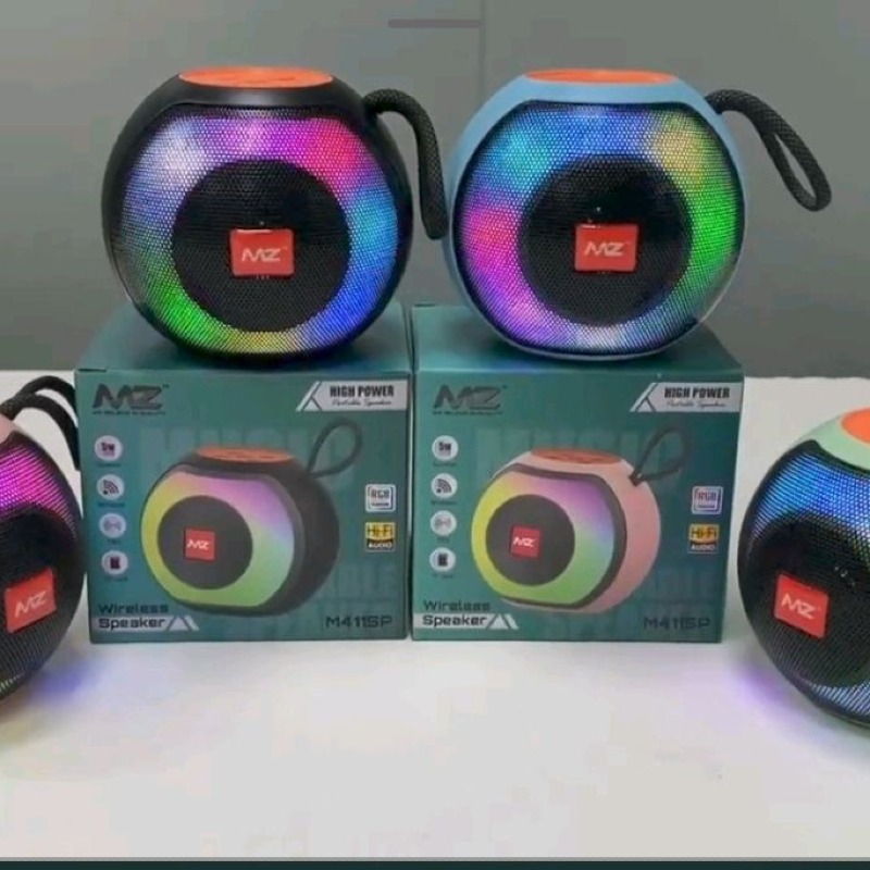 Enceinte Bluetooth Portable AC71 – Haut-Parleur Sans Fil avec Lumières LED et Radio FM