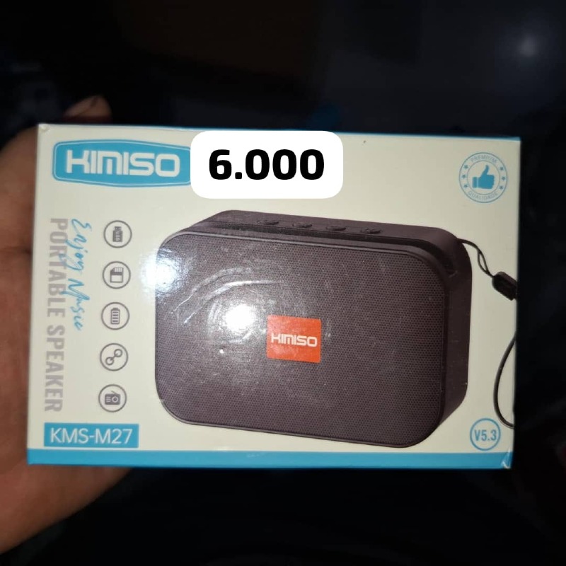 Enceinte Bluetooth KIMISO KMS-M27 – Portable, Puissante et Compacte