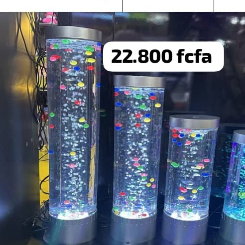 Lampe à bulles LED multicolore décorative – Ambiance zen et relaxante pour maison et bureau