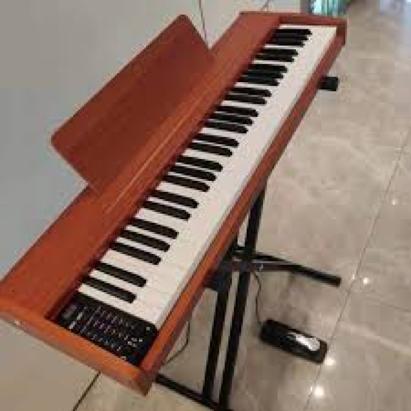Piano électronique professionnel 88 touches | Design bois & pédale de sustain – E66PVC
