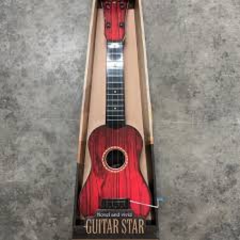 Guitare jouet acoustique Guitar Star – Instrument éducatif pour enfants