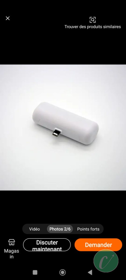 mini power bank ( Android, type C, iPhone)