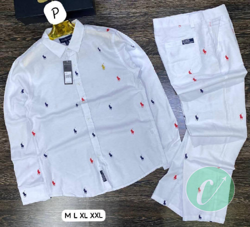 ensemble chemise et pantalon 