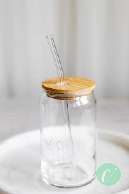 Bocal à Miel Dzmuero avec Cuillère & Couvercle en Bois – Élégance Naturelle pour Vos Douceurs !