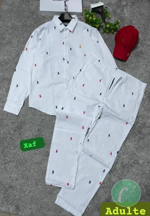 ensemble chemise et pantalon 