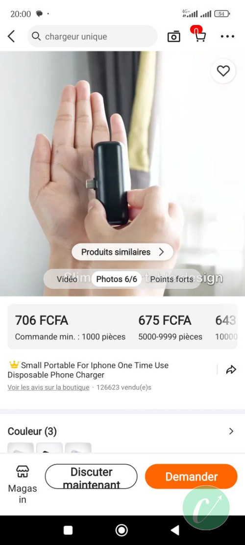 mini power bank ( Android, type C, iPhone)