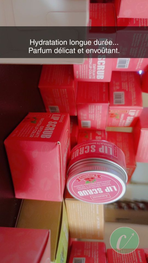 Baume à lèvres pour des lèvres roses et hydraté 